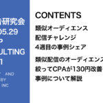 第401回 類似の%を狭めたことでCPAが改善した事例について